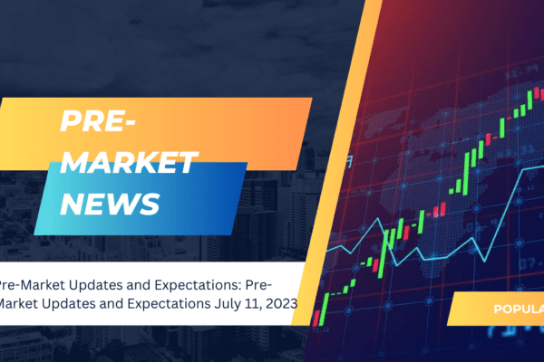 Pre-Market Updates and Expectations July 11 2023
